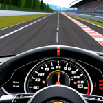 **

Prompt: "Gran Turismo gameplay, Porsche speedometer close-up, TAG Heuer logo prominent, blurred racetrack background, sense of speed and luxury, realistic graphics."

**