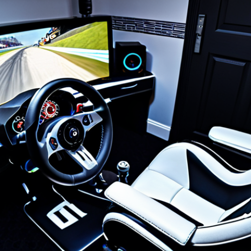 **

"A professional sim racer fully clothed in a gaming chair in his room, with a Thrustmaster racing wheel setup, focused on the screen, playing Gran Turismo. Modest attire, appropriate content, safe for work, perfect anatomy, professional, realistic style, dynamic lighting, well-formed hands, proper finger count, natural body proportions, high quality."

**